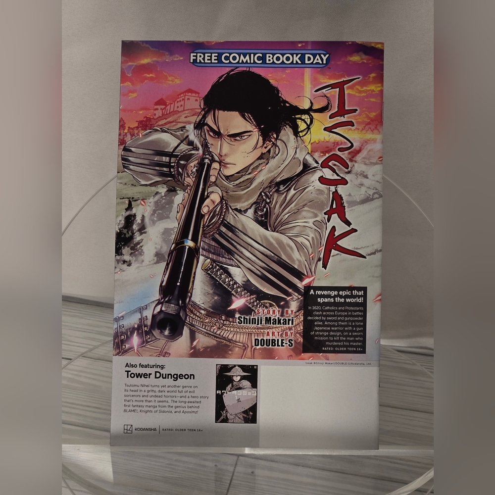 Tower Dungeon/Issak (FCBD 2025) Kodansha, Previews Of Both Comic Series